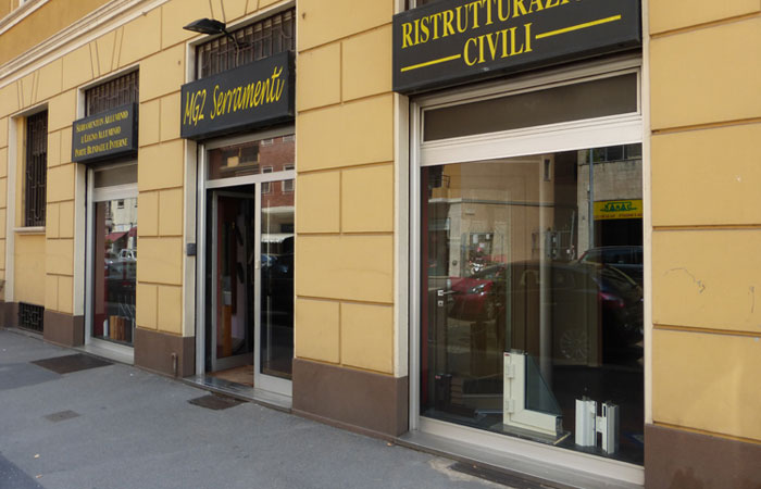 MG2 Serramenti - Showroom a Milano